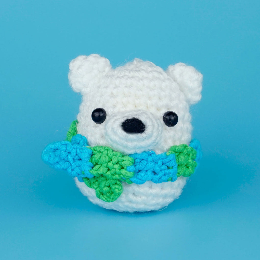 Earth Day Limited Edition Lola Loca the Polar Bear Crochet Kit