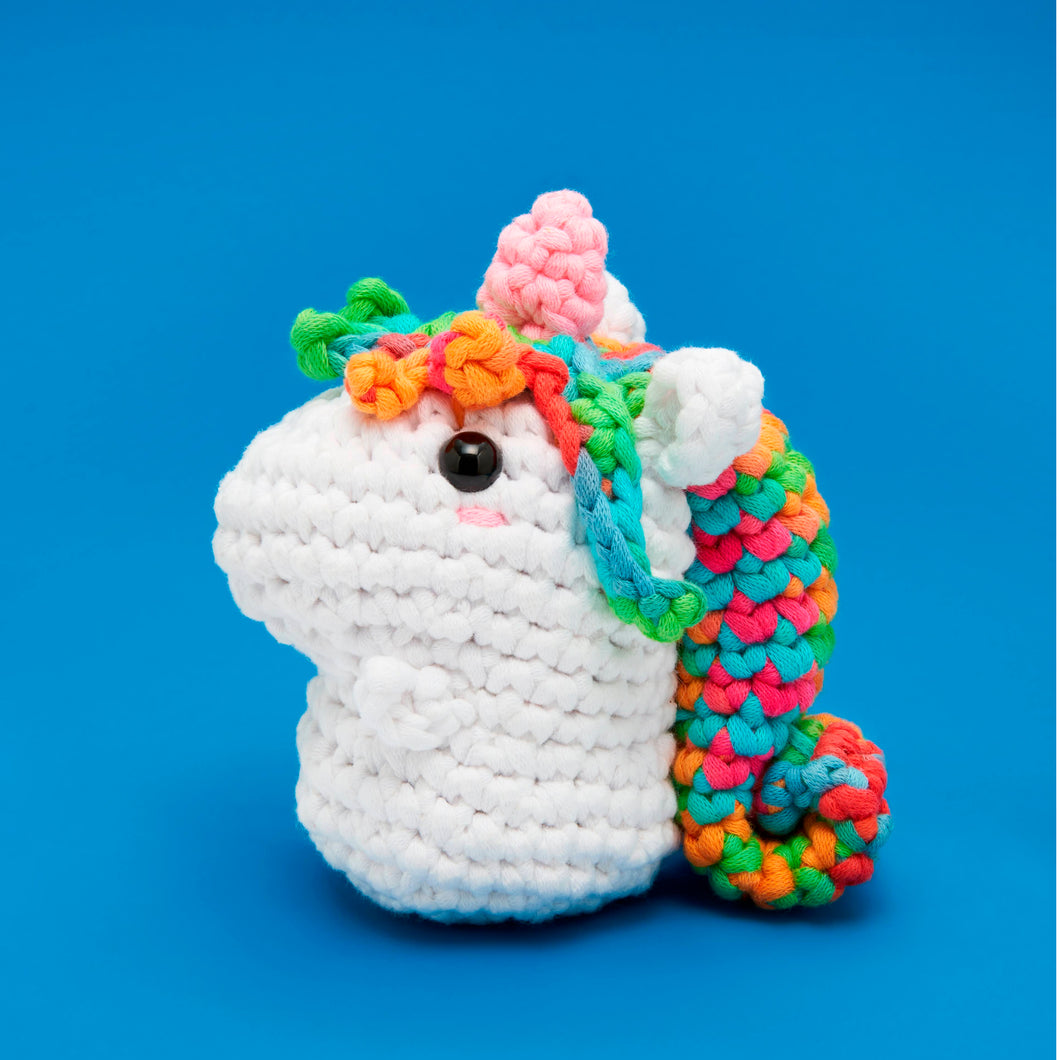The Woobles Rainbow Billy the Unicorn Crochet Kit Review – Adventures in  Polishland