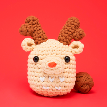 Load image into Gallery viewer, Ralph the Reindeer Crochet Kit
