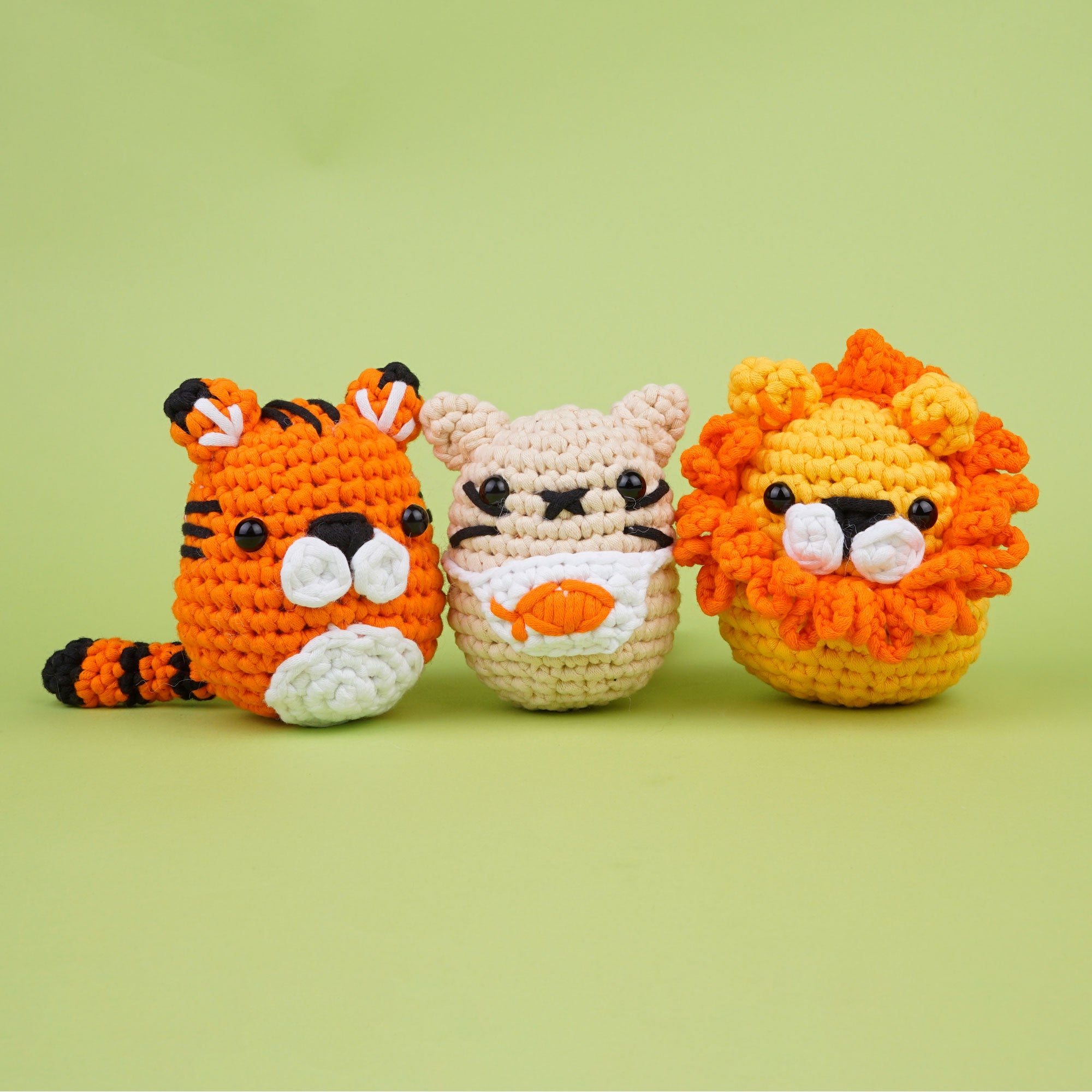 Kitten Crochet Kit Amigurumi Kitten Pattern Crochet Cat 