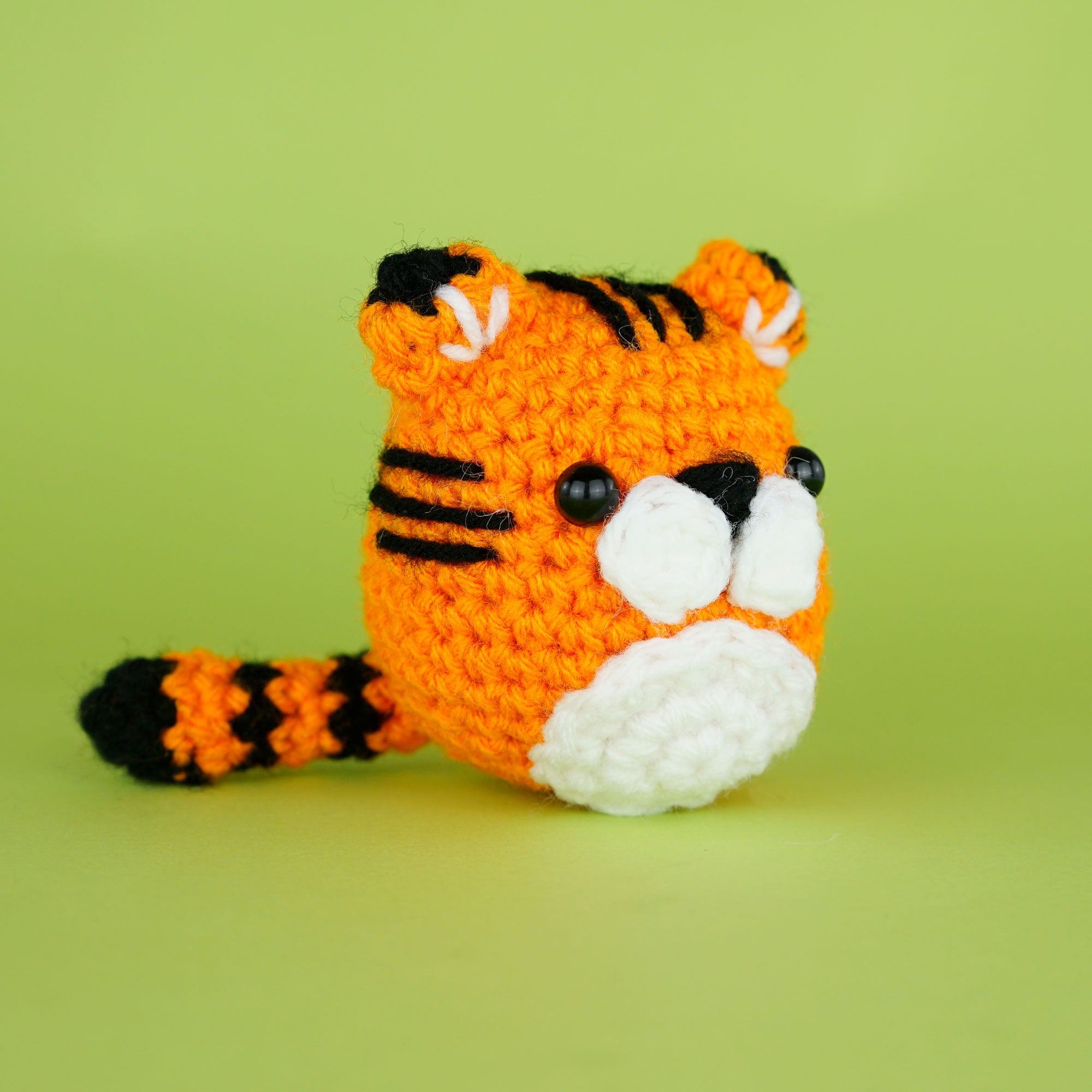 Elk Frog Tiger Crochet Animal Kit For Beginners E9L4