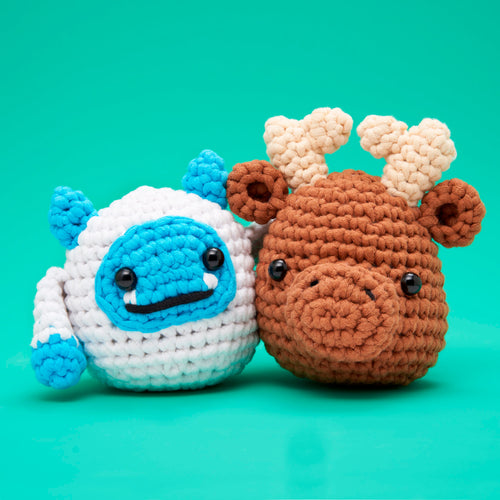 NEW THE WOOBLES Crochet Kits: Sebastian the lion and nico the cat $39.99 -  PicClick